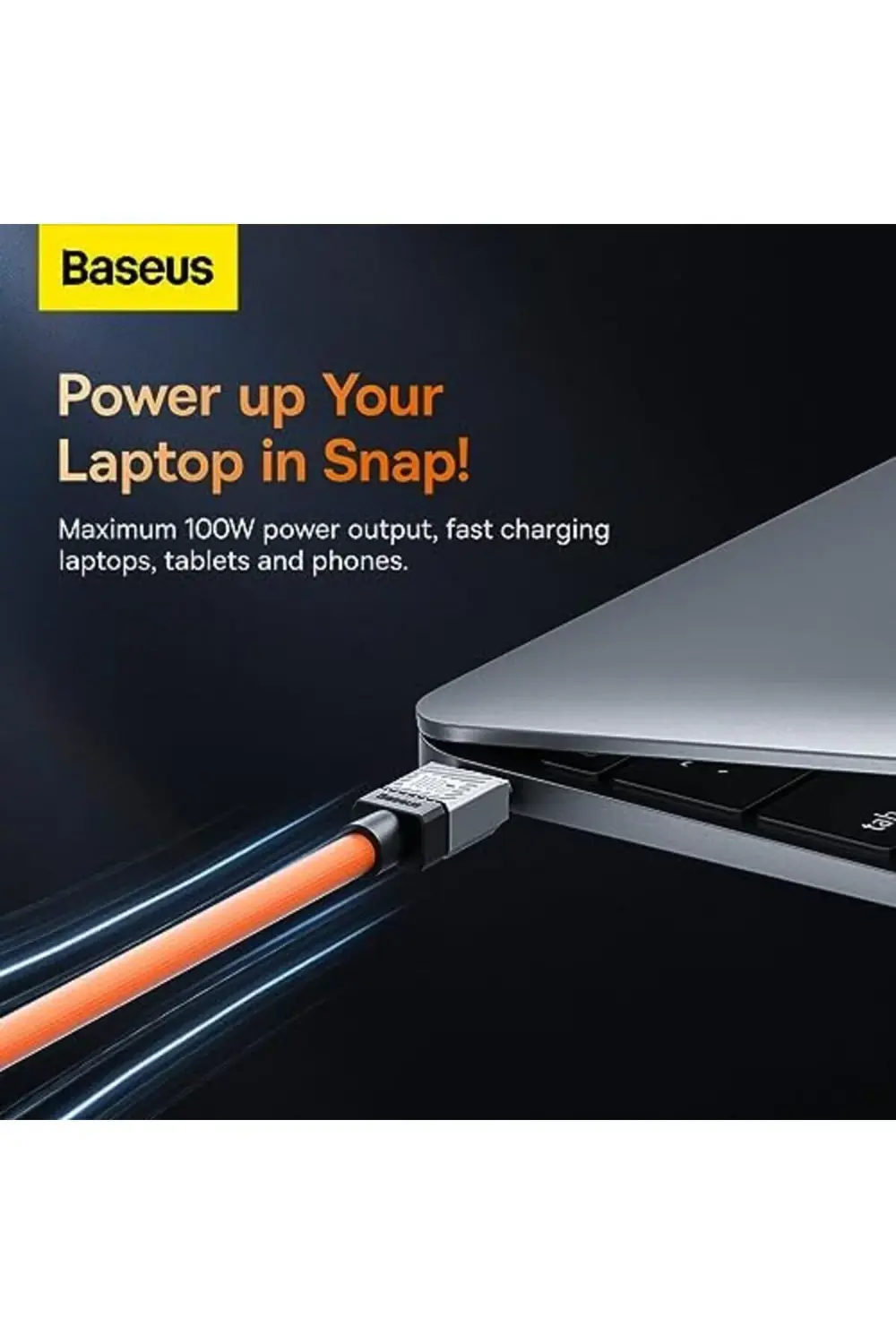 Sbl CoolPlay Serisi Hızlı Şarj Kablosu Type-C to Type-C 100W, 1m,