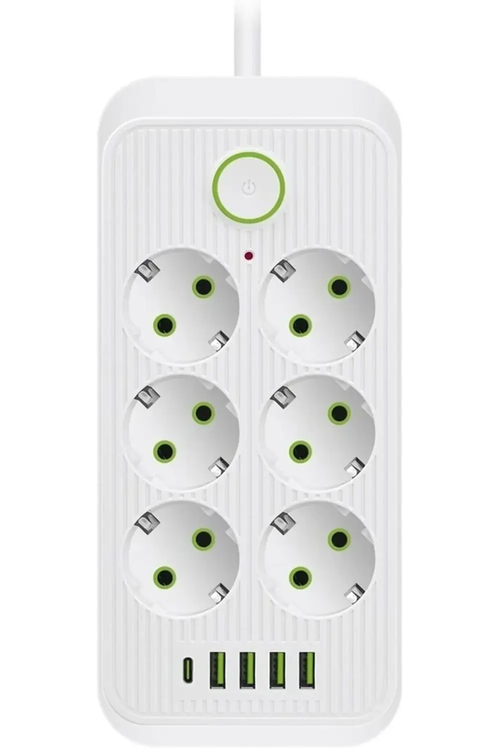 Sbl Tc-21564 6’lı 1.5 Metre Kablolu 4 Usb’li Type-c 3000w 16ah Ak