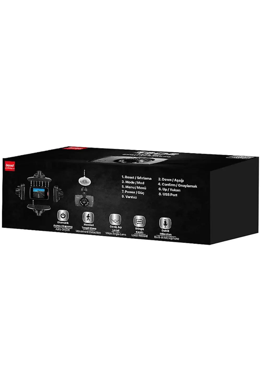 Sbor Araç İçi Kamera Siyah