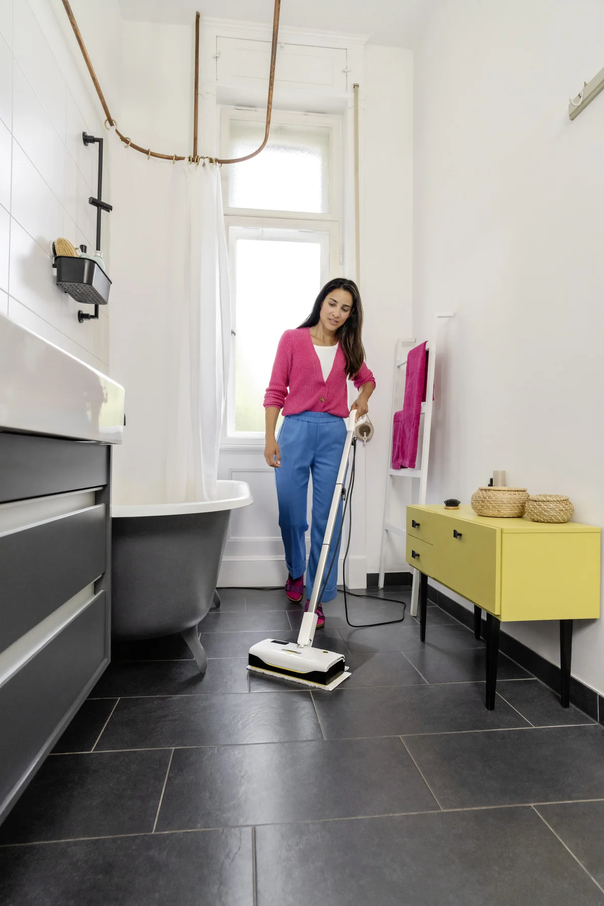 SC 1 Upright Buharlı Temizlik Makinesi