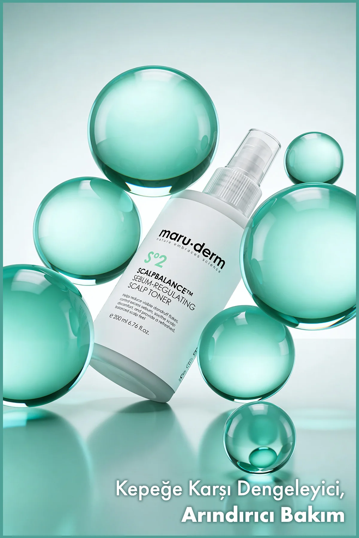 ScalpBalance™ Kepek Karşıtı Sebum Dengeleyici Saç Derisi Toniği 200 ML ScalpBalance™ Kepek Karşıtı Sebum Dengeleyici Saç Derisi Toniği 200 ML