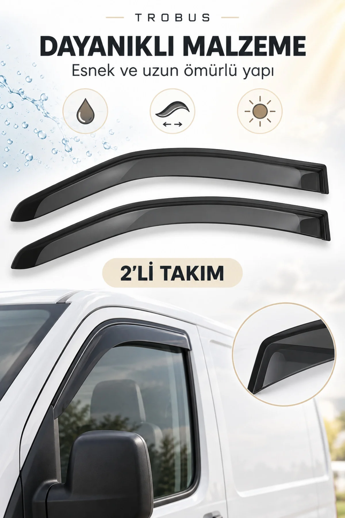 Scania P Serisi Uzun Model 1997-2018 Mügen Cam Rüzgarlığı (2'li) Fiyatı, Yorumları ve Özellikleri