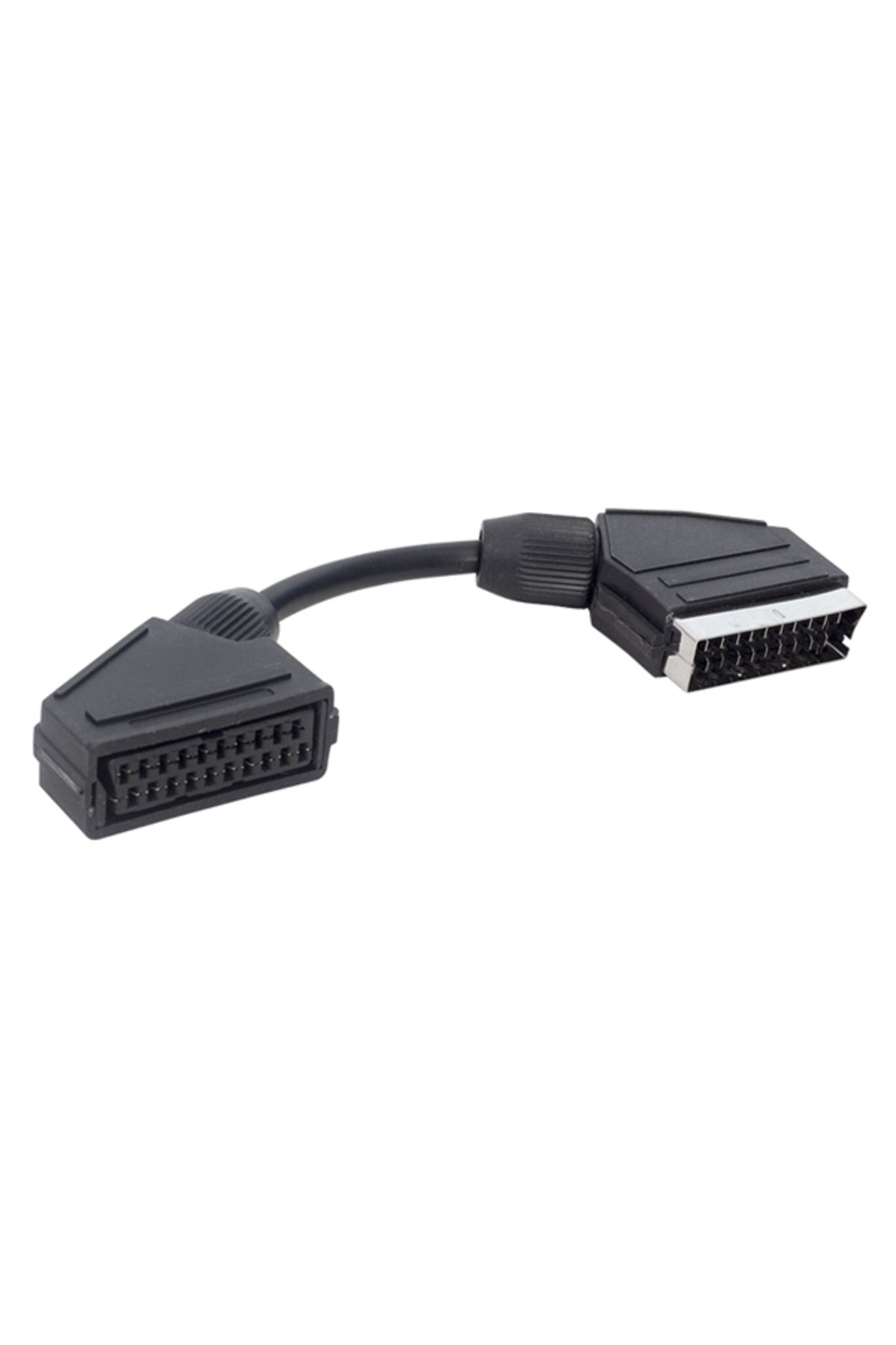 Ok Aksesuar Scart Erkek Scart Dişi Ara Kablo 20 Cm Elektromer Go50608118780