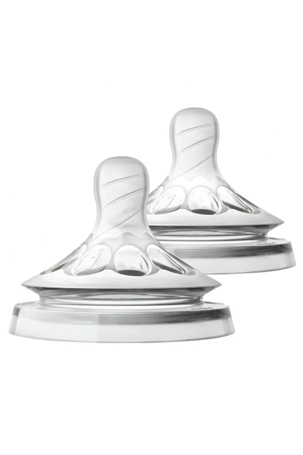 Scf042/27 Natural Silikon Biberon Emziği 2Li 1+ Ay 2 Delikli