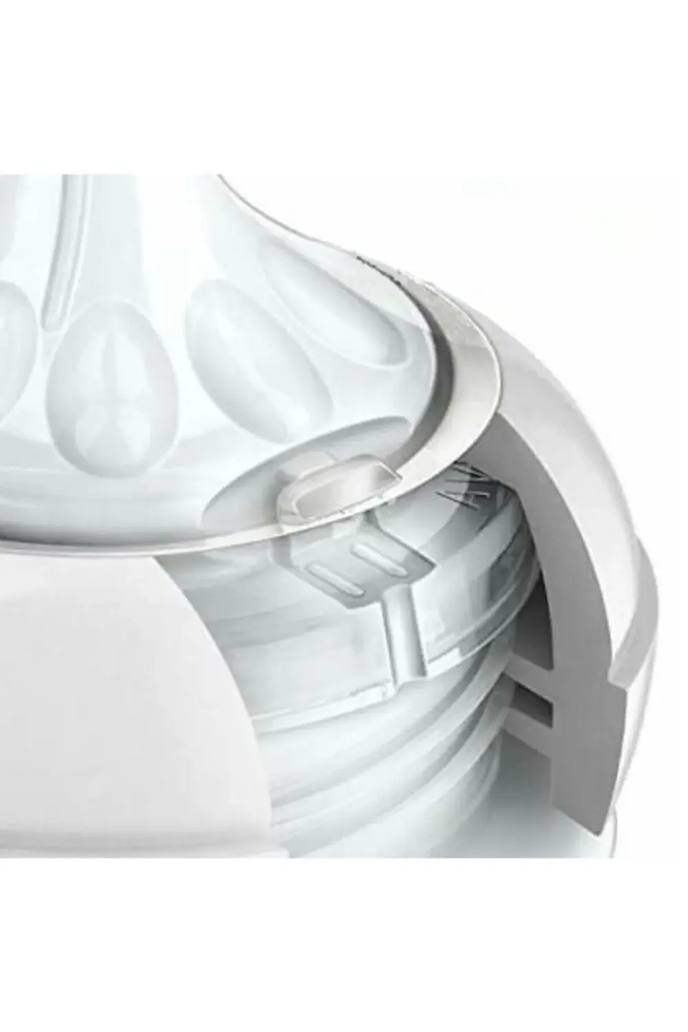 Scf043/27 Natural Ikili Biberon Emziği Iki Delikli 3 Ay+ Orta Akı