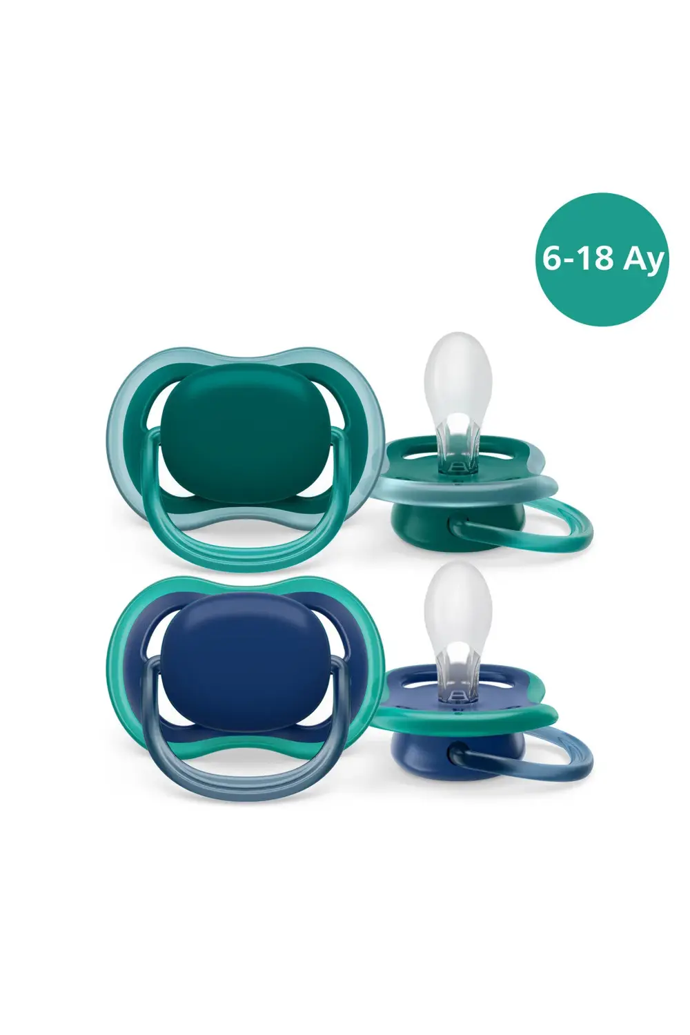 Scf085/31 Ultra Air Emzik 6-18 Ay 2'li Paket Indigo