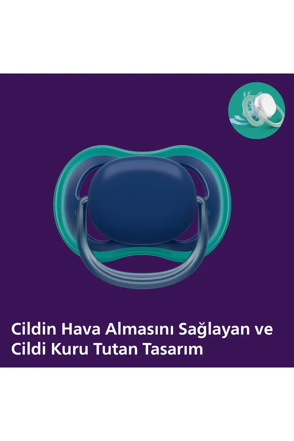 Scf085/31 Ultra Air Emzik 6-18 Ay 2'li Paket Indigo