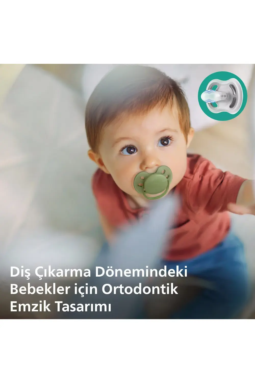 SCF093/01 Ultra Soft Emzik 18Ay+ 2'li Paket Turuncu