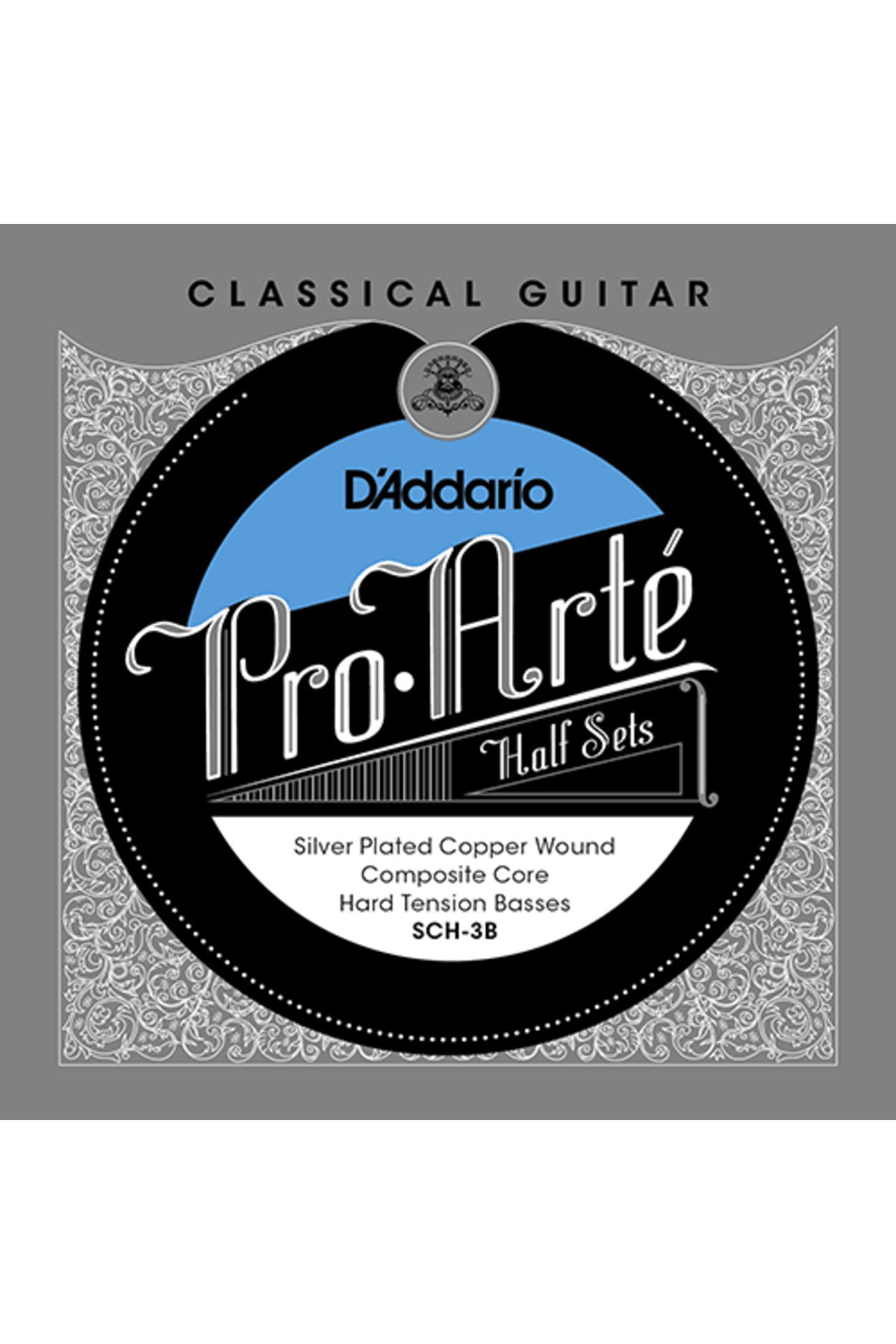 SCH-3B KLASİK GİTAR TEL SETİ, PRO ARTE, EJ46'NIN BAS D'Addario SC