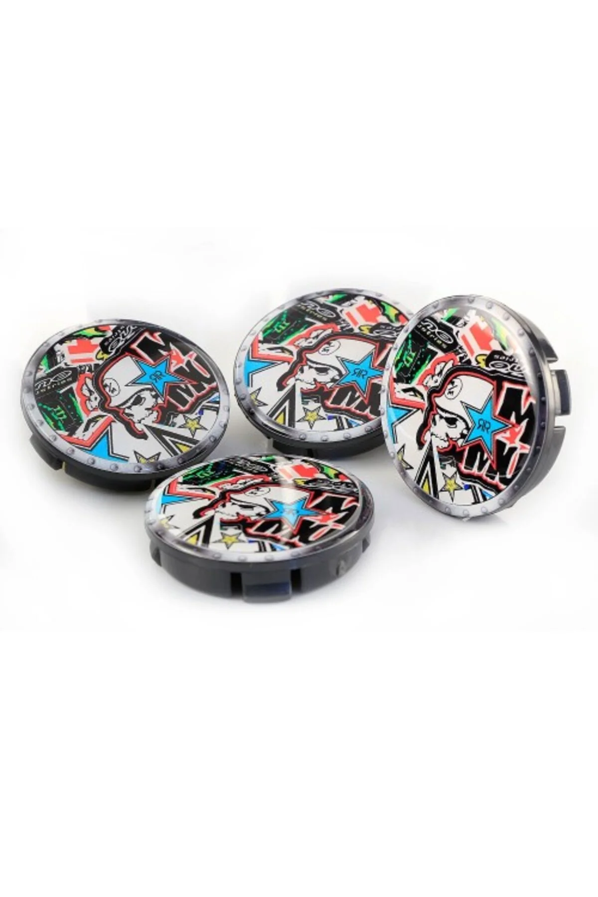Schädel Rr Damla Geçme Jant Göbek Kapağı 4’Lü Set 55/58Mm Schädel Rr Damla Geçme Jant Göbek Kapağı 4’Lü Set 55/58Mm