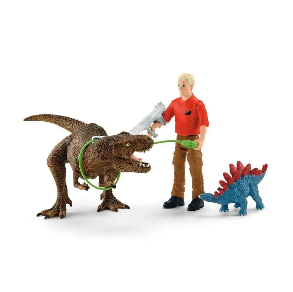 SCHLEICH 41465 TYRANNOSAURUS SALDIRISI-1