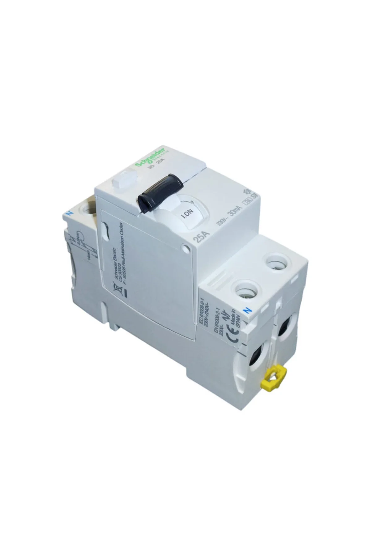 Schneider 25A 30mA Monofaze Kaçak Akım Koruma Rölesi (A9R61225)