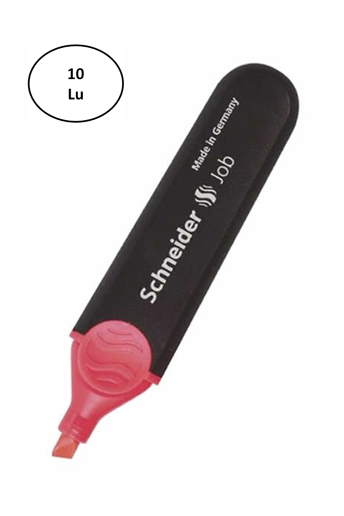 Just Cheap Store Schneider Scf105 Job 150 1-4,5 Mm Kirmizi Fosforlu Kalem 10'Lu