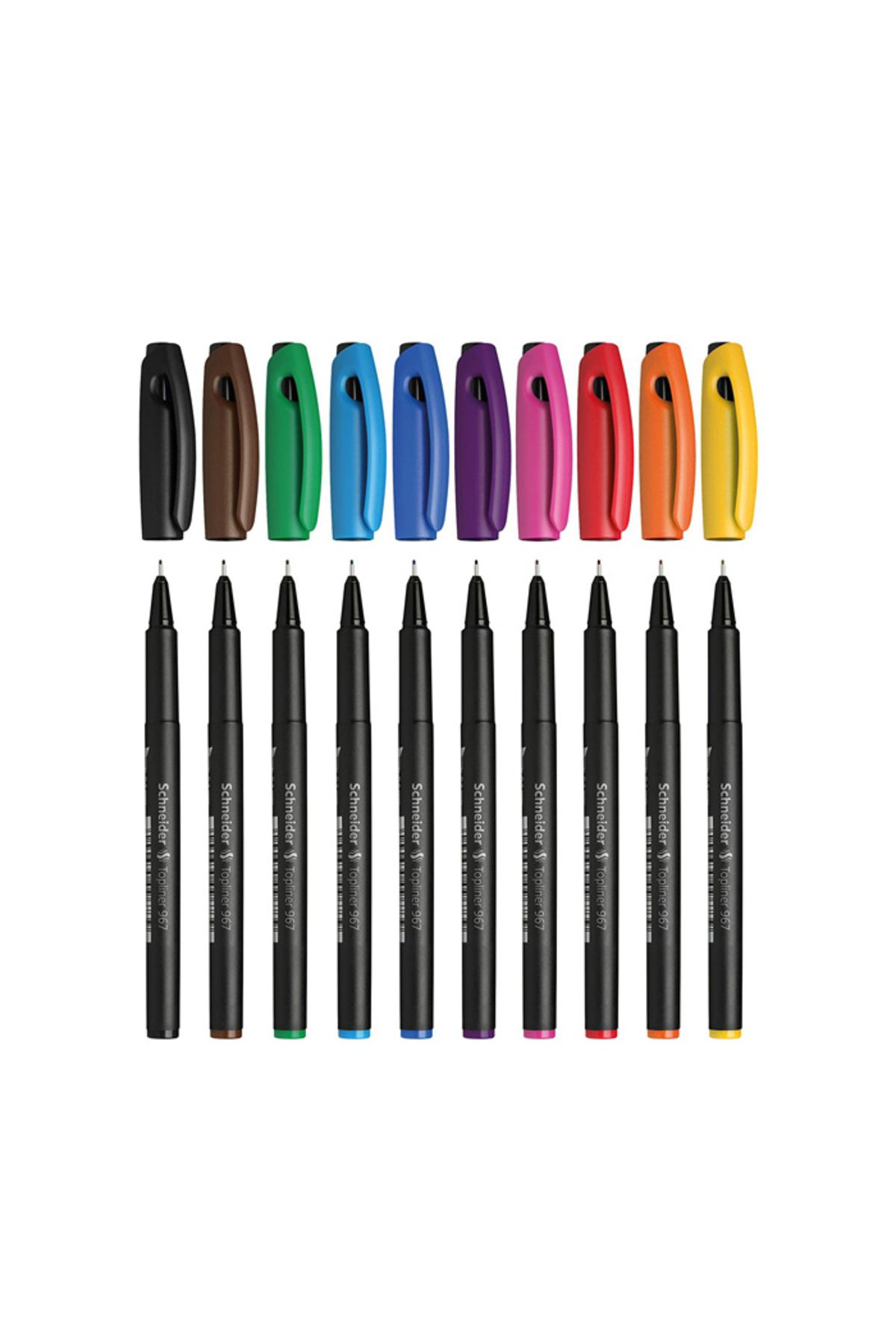 Karakuş Oyuncak Schneider Topliner 967 Keçeli Kalem 10'Lu 0.4 Mm