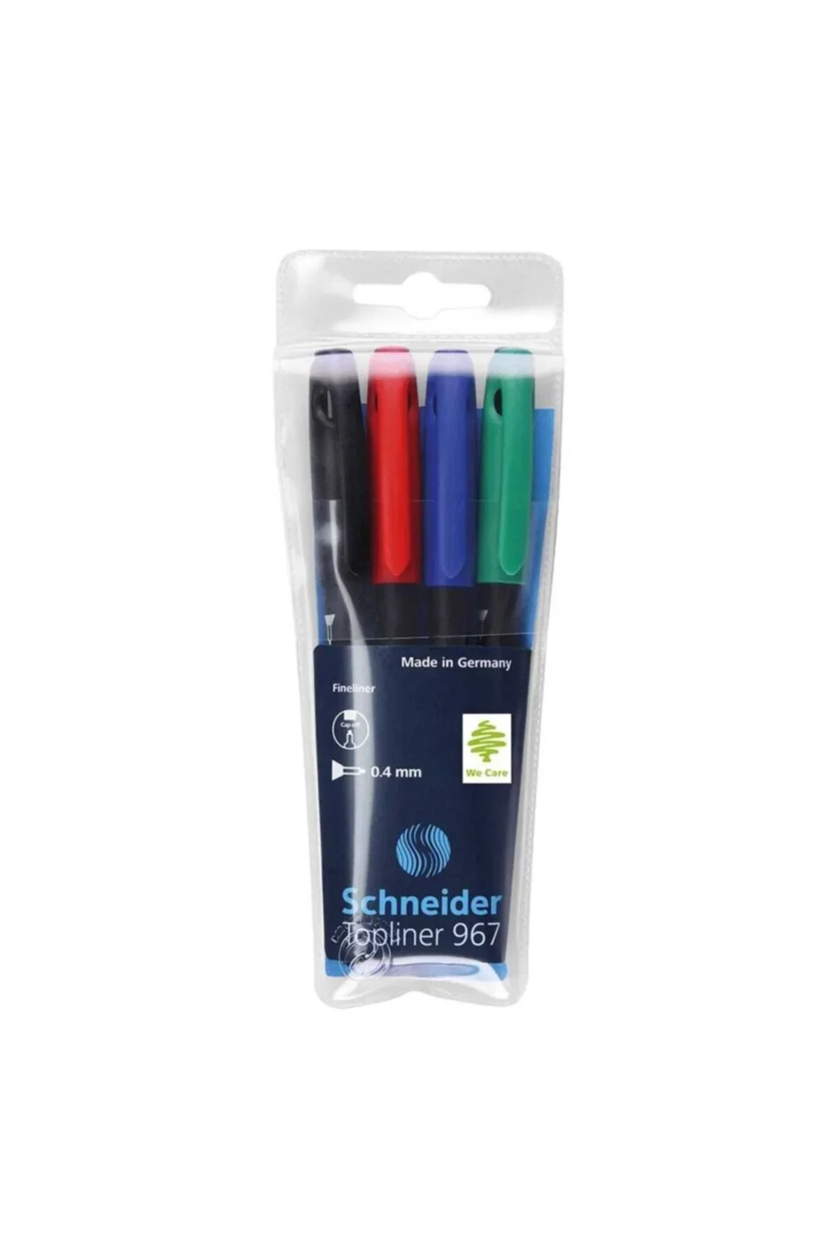 Schneıder Toplıner 967 Fiber Uçlu Kalem 0,4 mm 4'lü Scr102