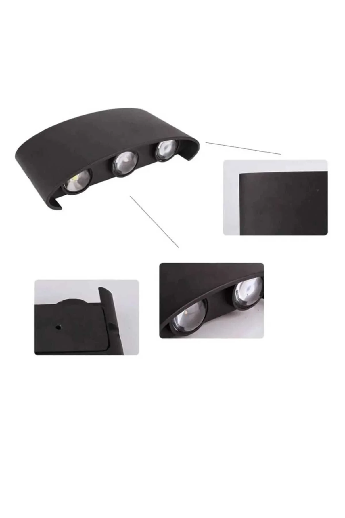 Schuar Ct-8011 12w Haiti Dış Mekan Led Aplik 3200k Günışığıt