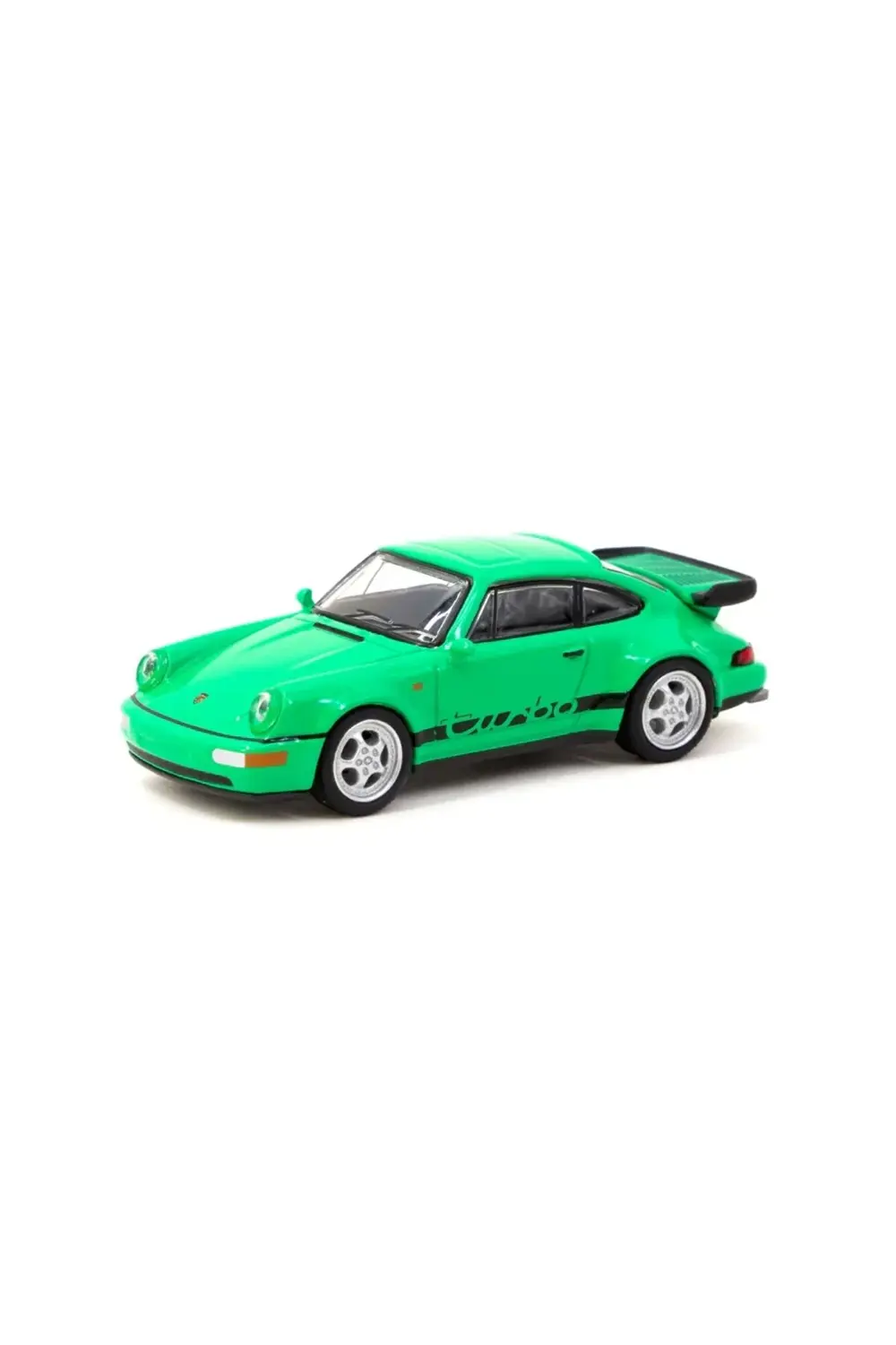 Schuco X Tarmac Works 1/64 Porsche 911 Turbo Green - COLLAB64