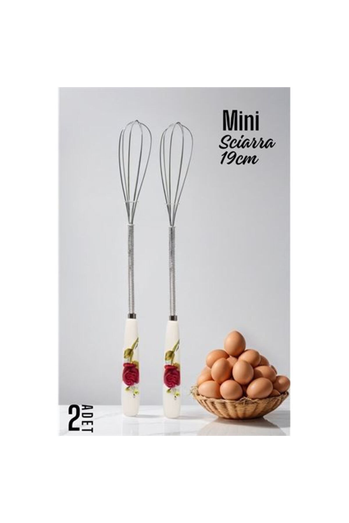 Modacar Sciarra Mini Çirpici Seramik Sapli 2 Adet