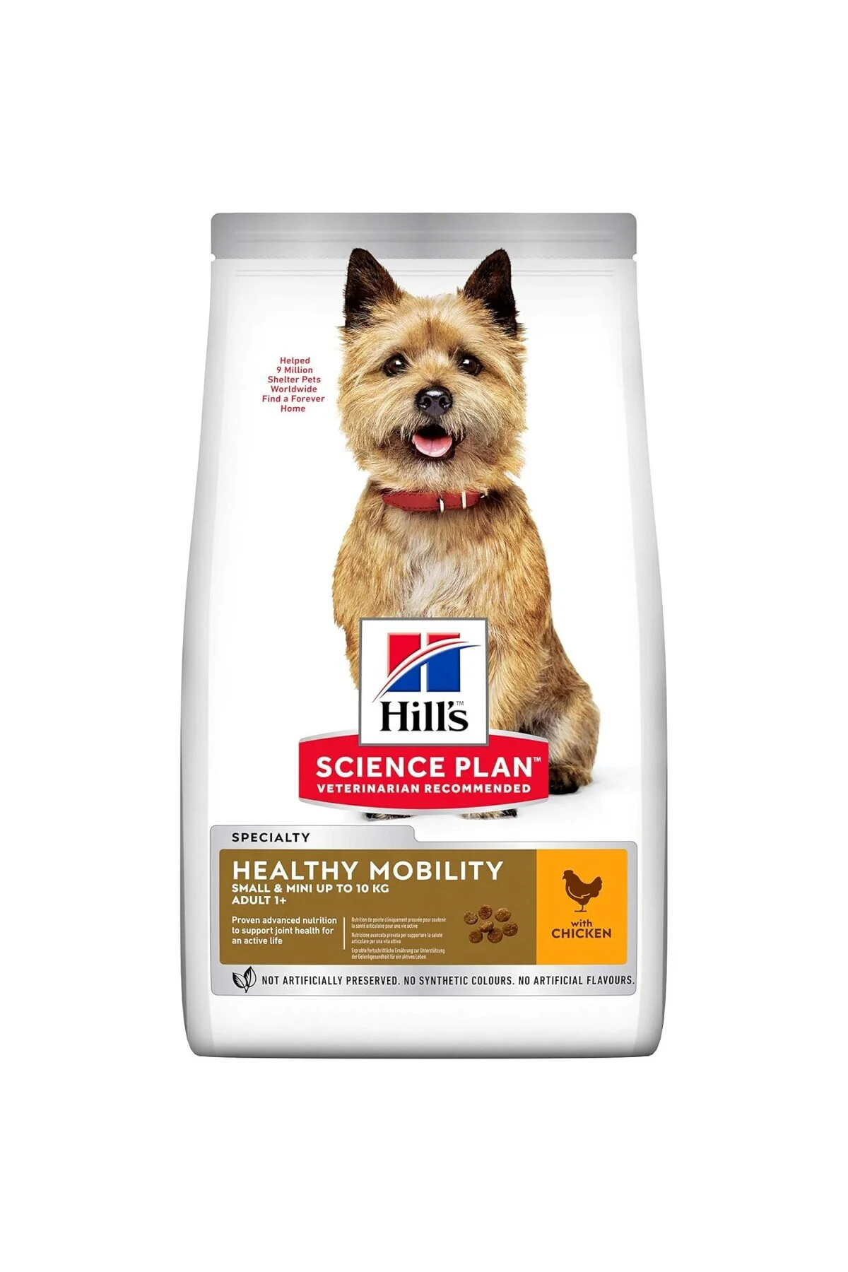 SCIENCE PLAN Hareket Kabiliyeti Küçük ve Mini Irk Tavuklu Köpek Maması 1.5 kg