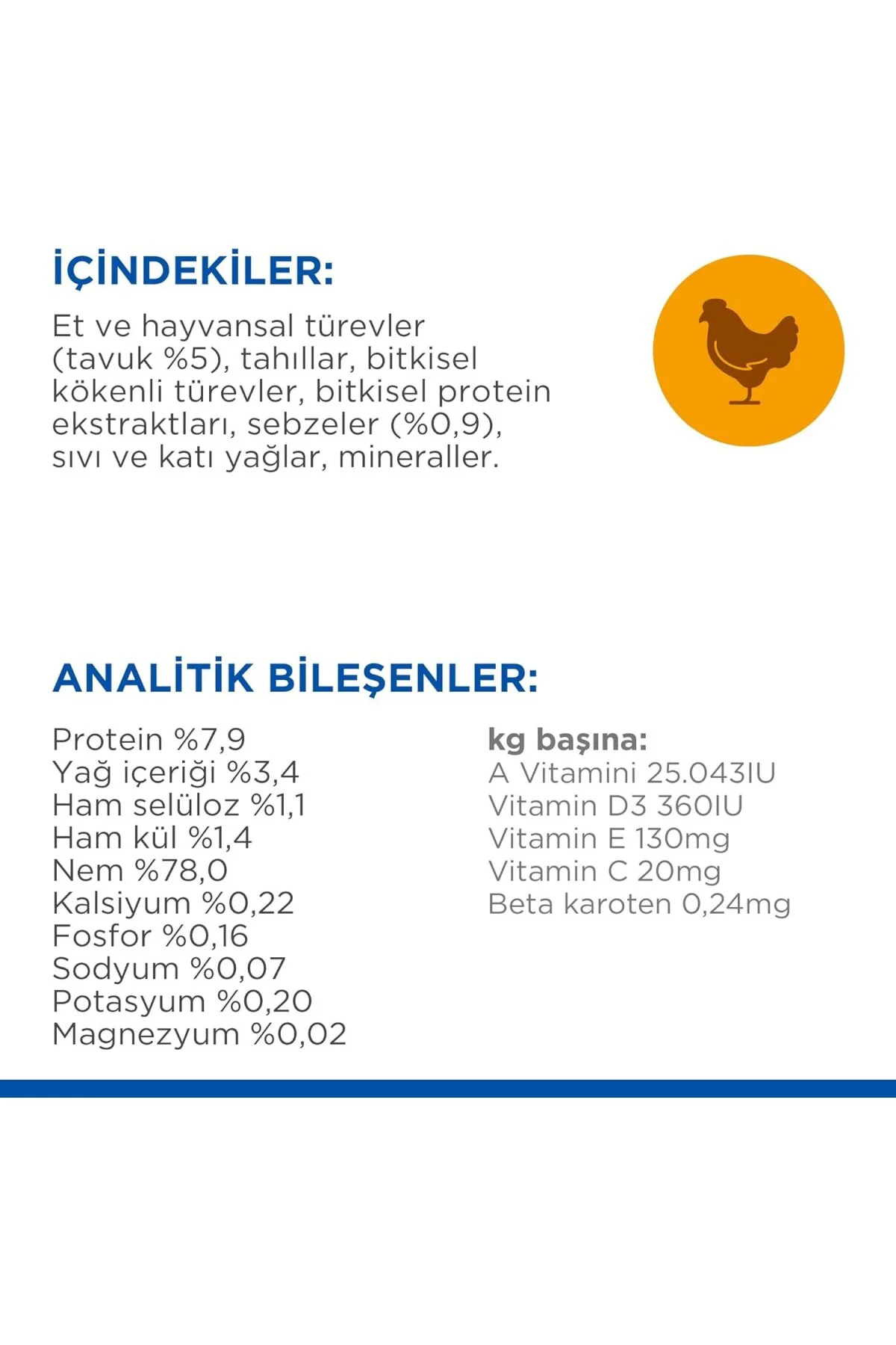 SCIENCE PLAN Kısırlaştırılmış Yetişkin Tavuklu Kedi Pouch 12X85 g