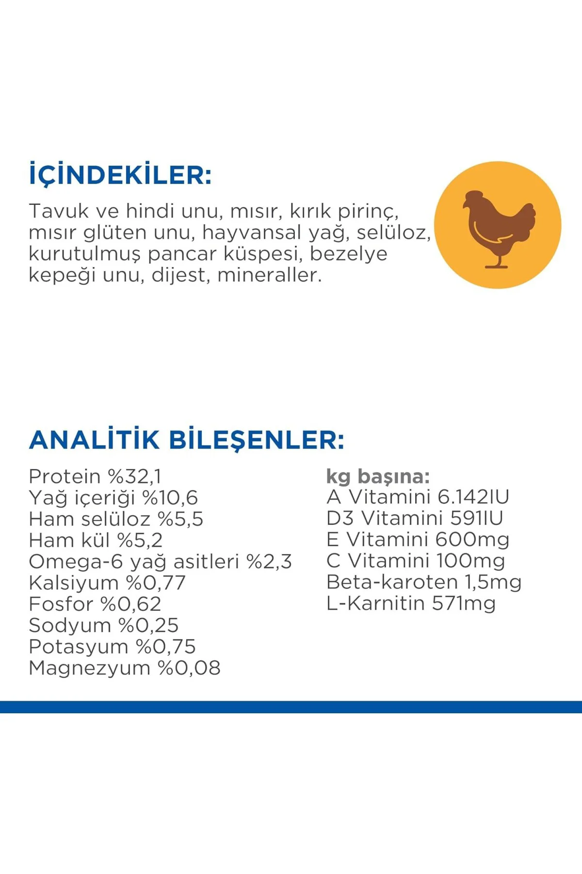 SCIENCE PLAN Light Yetişkin Tavuklu Kedi Maması 3 kg