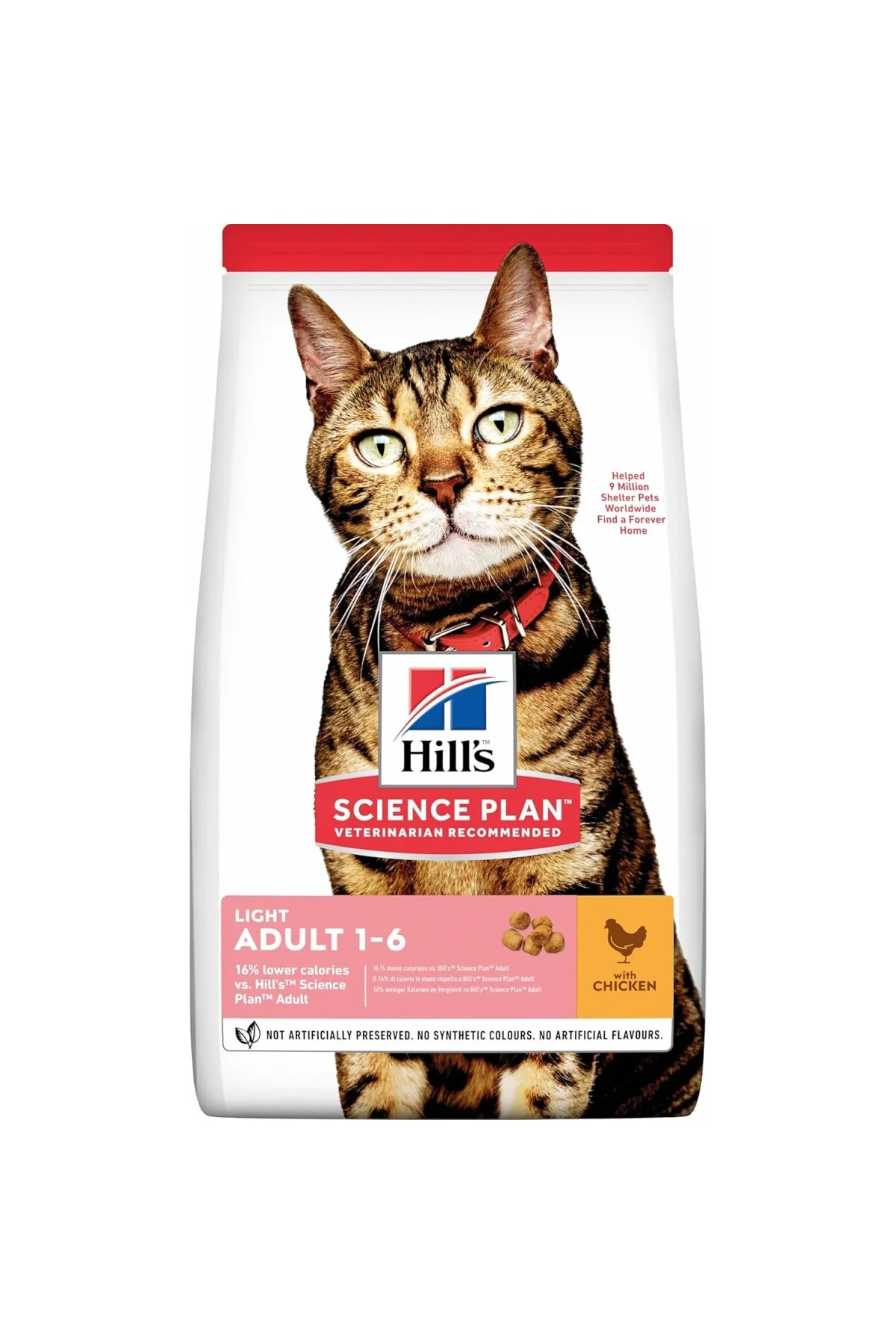 SCIENCE PLAN Light Yetişkin Tavuklu Kedi Maması 3 kg