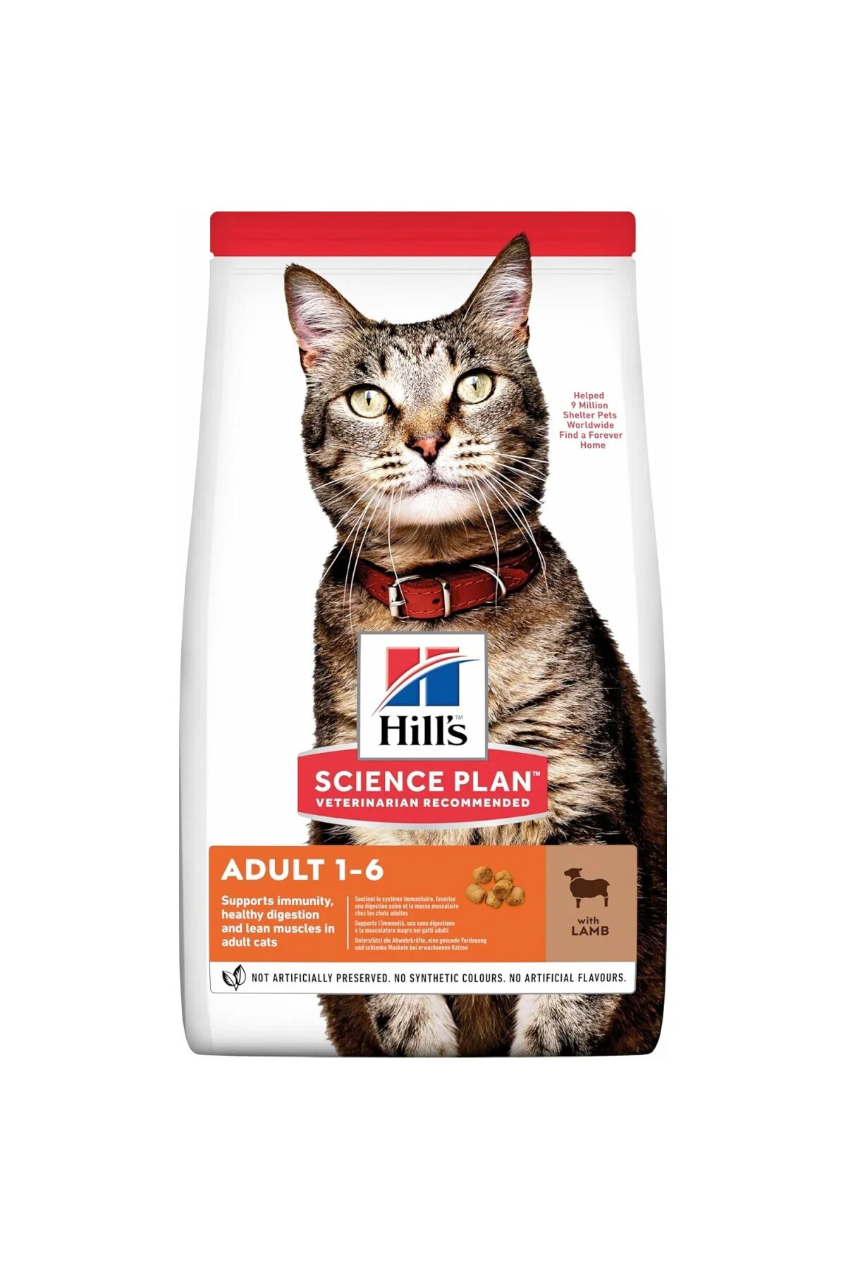 SCIENCE PLAN Yetişkin Kuzulu Kedi Maması 8+2 kg