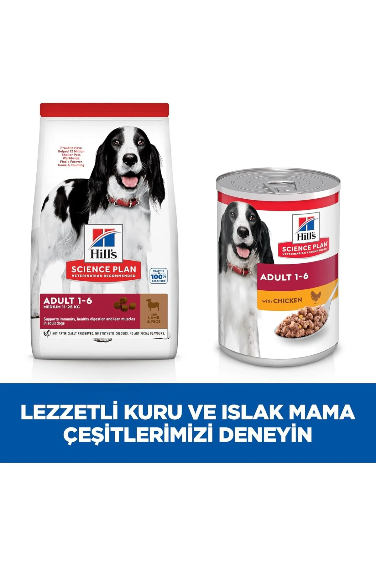 Science Plan Yetişkin Orta Irk Kuzulu ve Pirinçli Köpek Maması 12