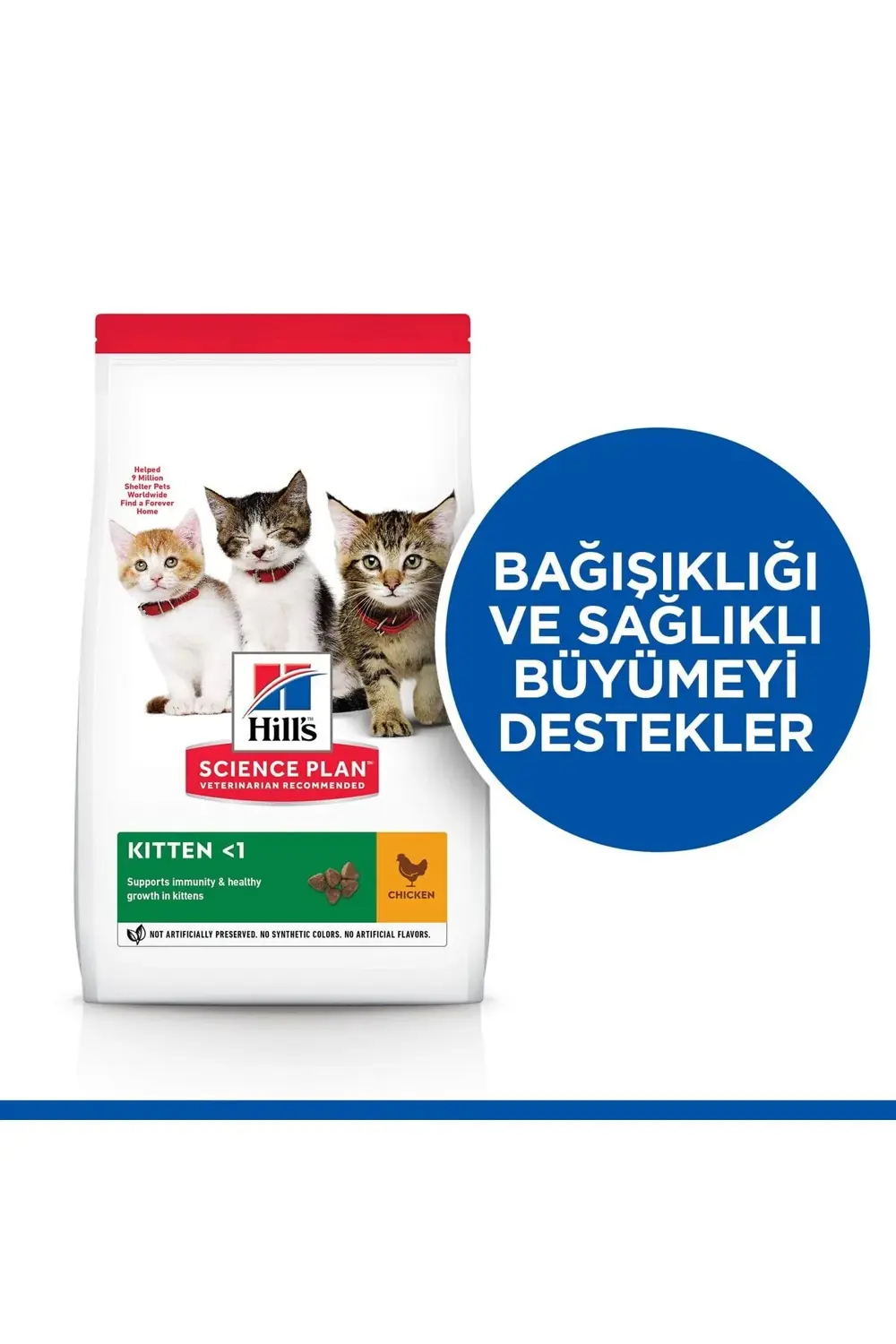 SCIENE PLAN Tavuklu Yavru Kedi Maması 5+2 Kg
