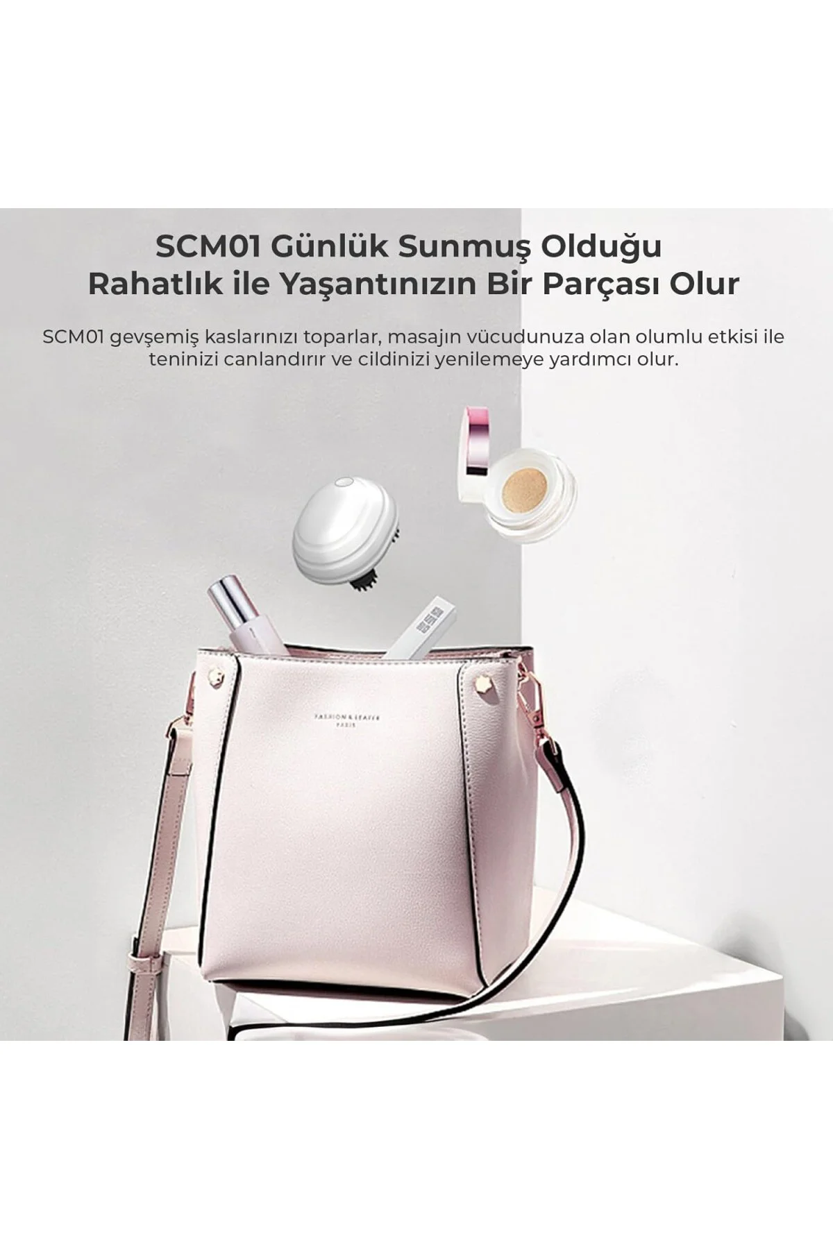 SCM01 Taşınabilir IPX7 Su Geçirmez Kafa Bel Boyun Sırt Ayak Çok İ