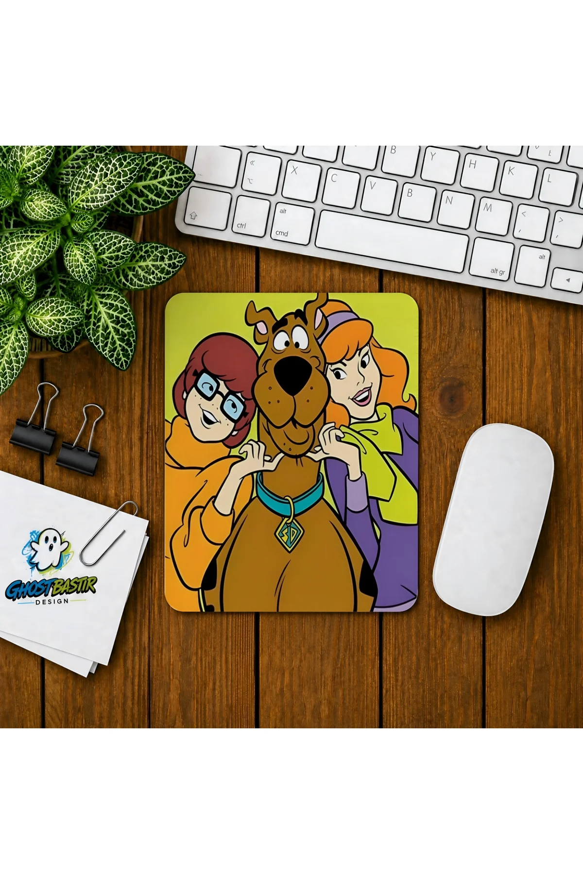 Scooby Doo Baskılı Oyuncu Mousepad 0270
