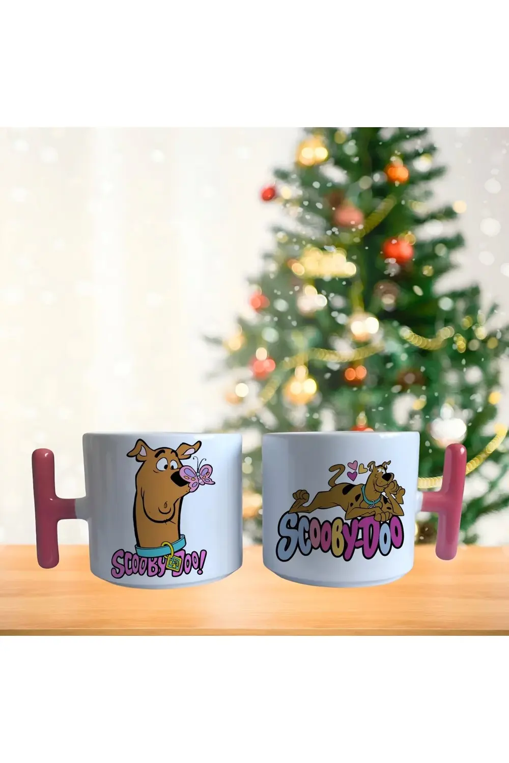 Scooby Doo Şaşkın Sevimli Köpek Latte Fincanı - Mug