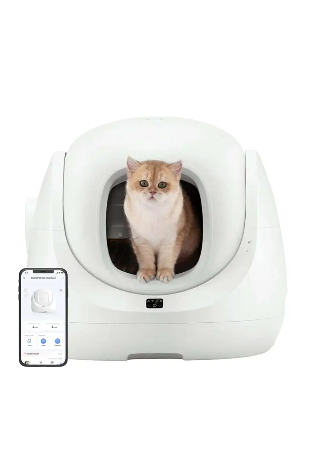 Scooper SE (Lite) Otomatik Kedi Tuvaleti – Çok Katlı Kapalı Kum K Scooper SE (Lite) Otomatik Kedi Tuvaleti – Çok Katlı Kapalı Kum K