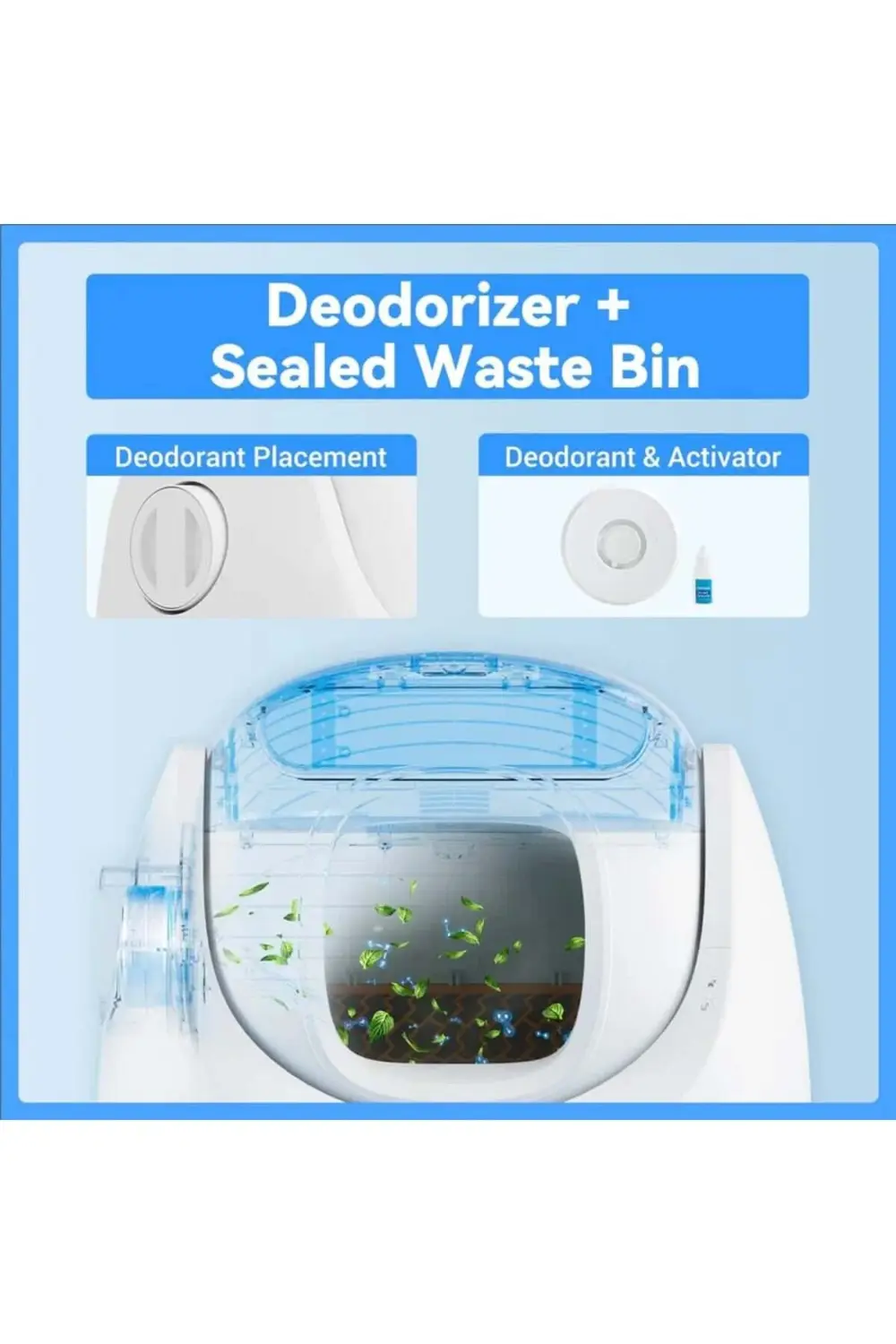 Scooper SE (Lite) Otomatik Kedi Tuvaleti – Çok Katlı Kapalı Kum K Scooper SE (Lite) Otomatik Kedi Tuvaleti – Çok Katlı Kapalı Kum K