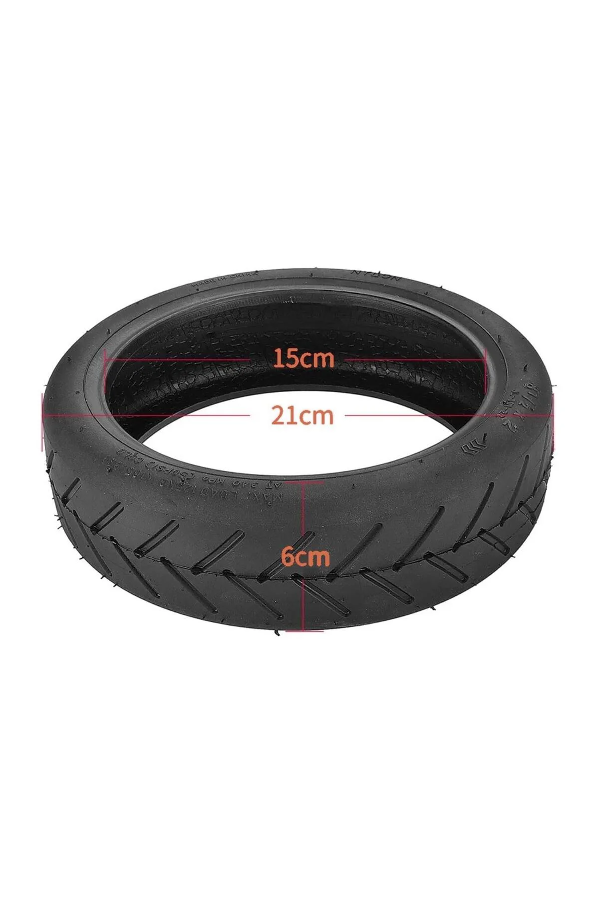 Scooter Dış Lastik – M365 / Pro / Pro 2 / 1S / Essential Uyumlu (İç Lastik Hariç)