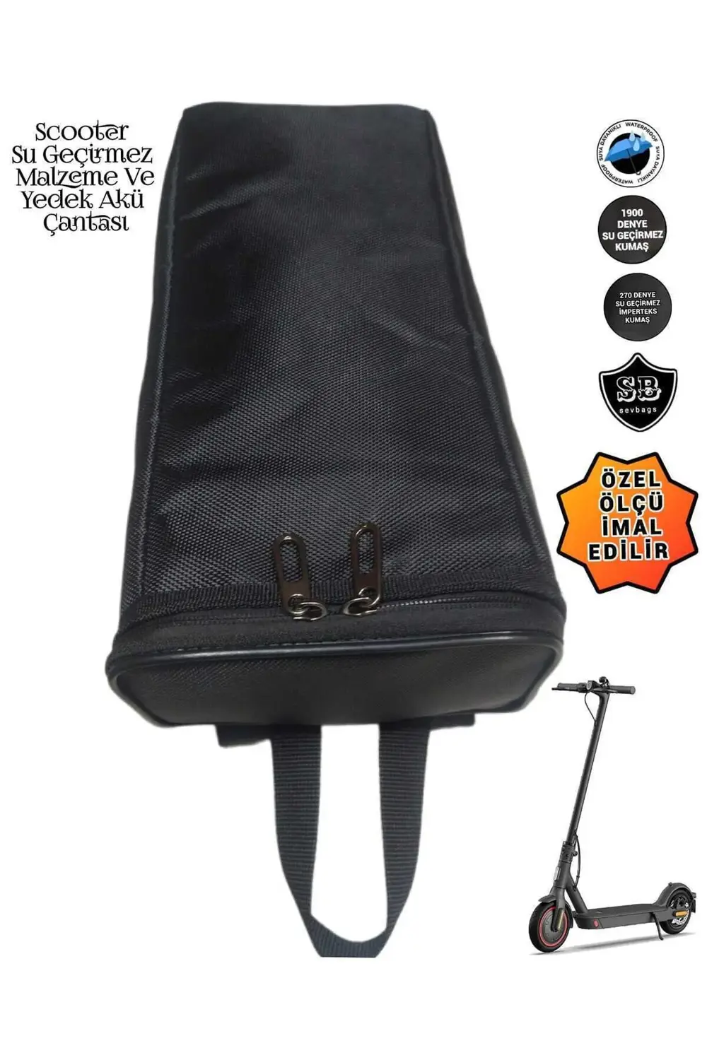 Scooter Yedek Akü Ve Malzeme Çantası