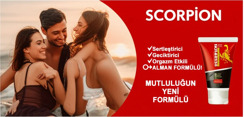 Scorpion Cream Erkeklere Özel Bakım Kremi - 2'li Set (50 ml) Fiyatı, Yorumları ve Özellikleri