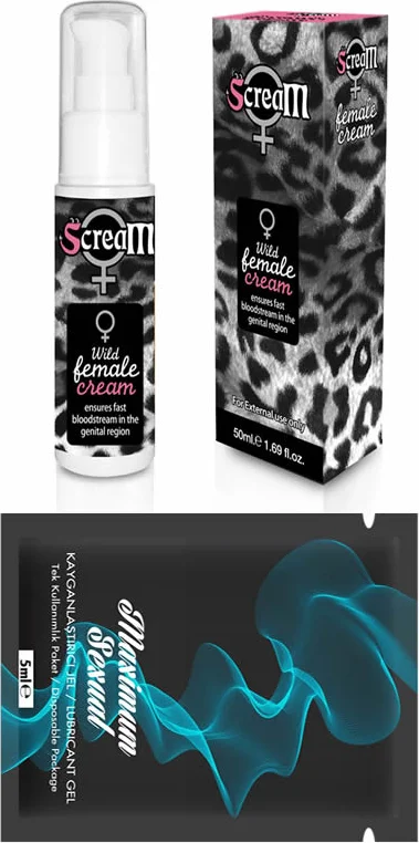 Scream Kadın Kremi 50 ML - Cildini Besleyen Doğal Nemlendirici