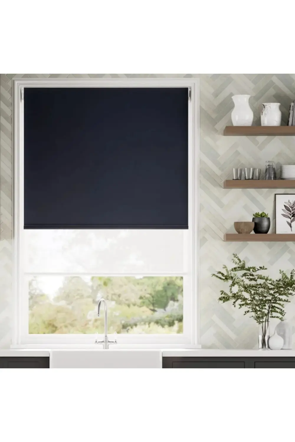 Screen Çiftli Sistem Store Perde (Screen+Blackout Stor)Alüminyum