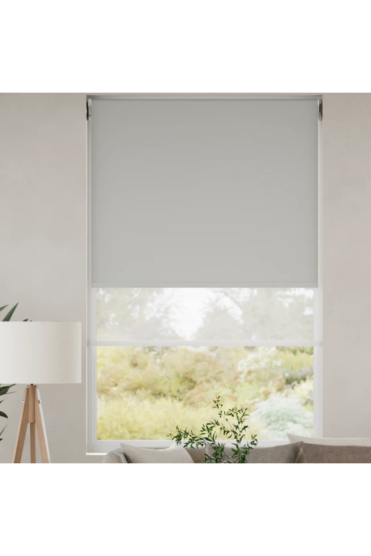 Screen Çiftli Sistem Store Perde (Screen+Blackout Stor) Alüminyum