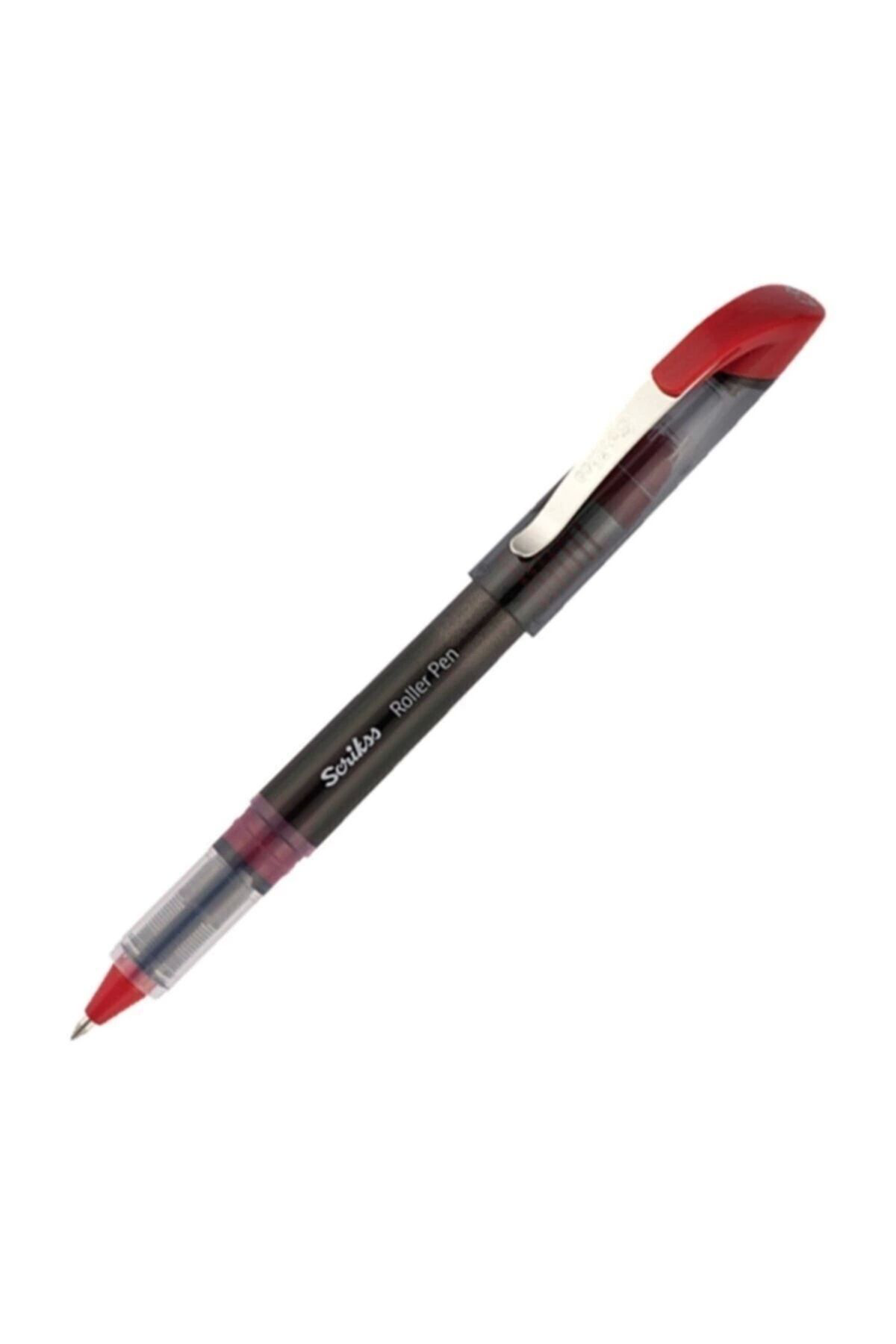 Scrikss Scrikss Roller Pen Tükenmez Kirmizi