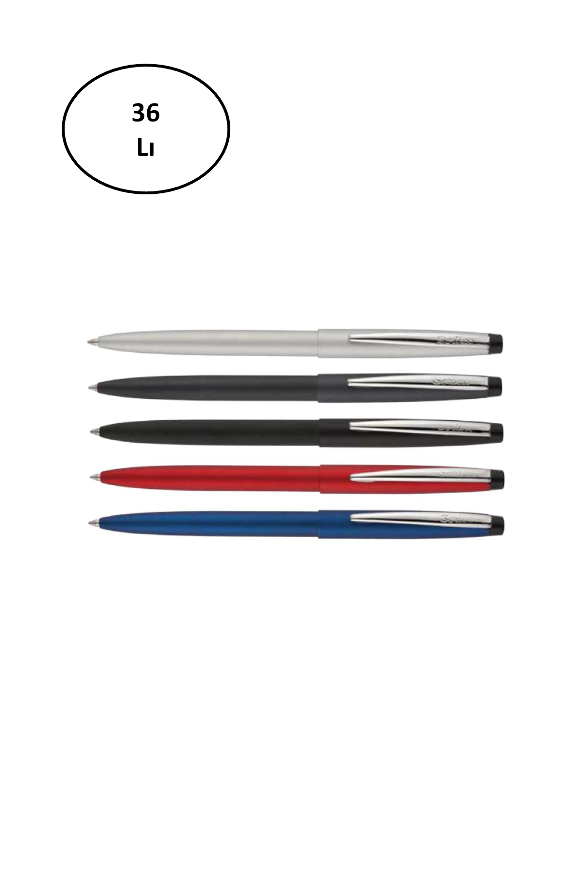 Just Cheap Store Scrikss Tükenmez Kalem F108 Pastel 36'Li
