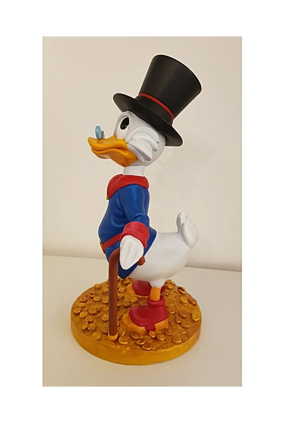Scrooge McDuck (Varyemez Amca) Boyalı Figür 20 CM (BÜYÜK BOY)