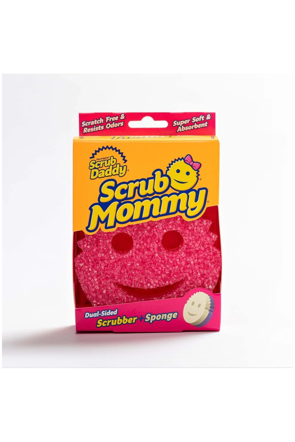 Scrub Mommy, Pembe-Mor, Tekli Paket