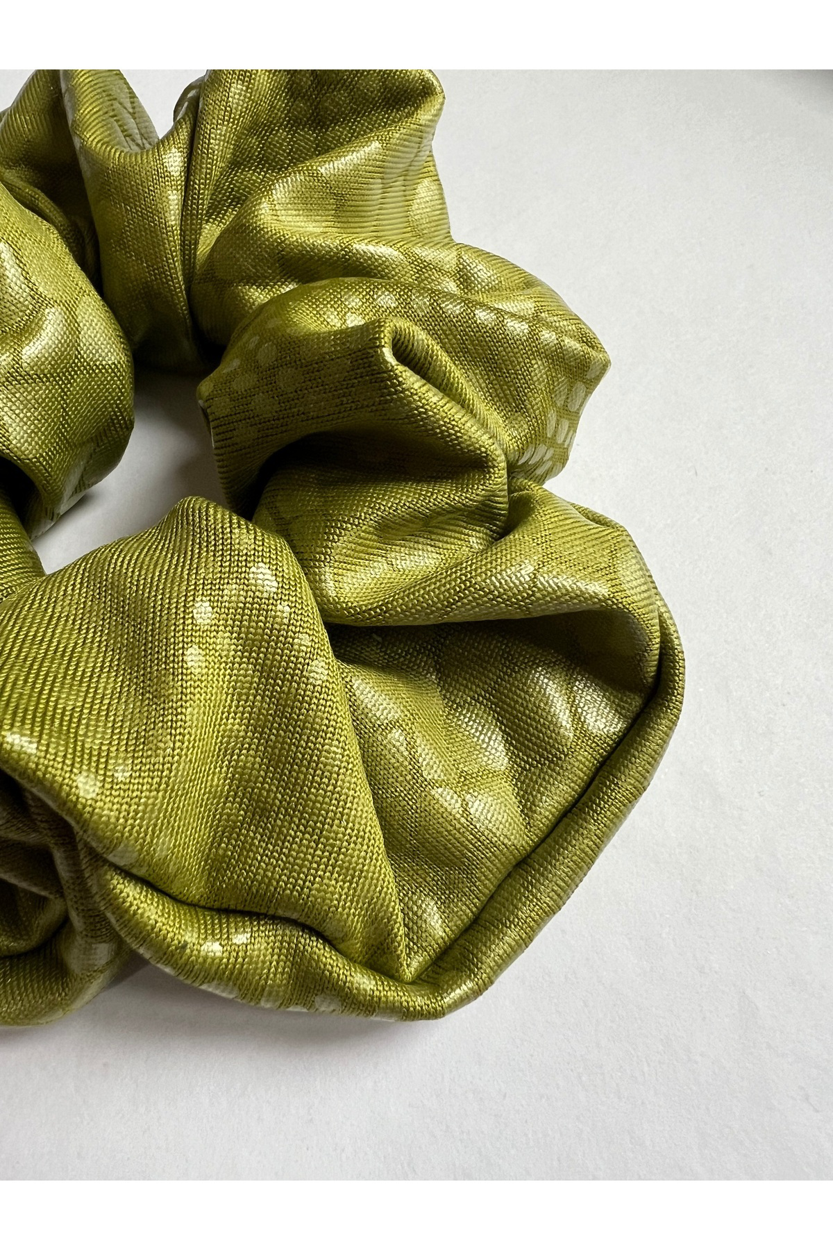 Scrunchie Timsah Desen Lastik Toka
