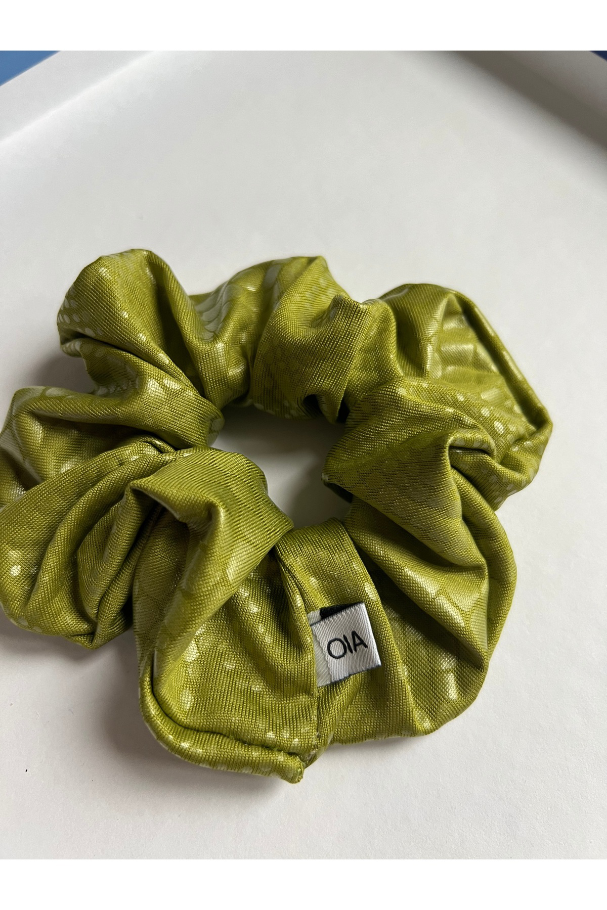 Scrunchie Timsah Desen Lastik Toka