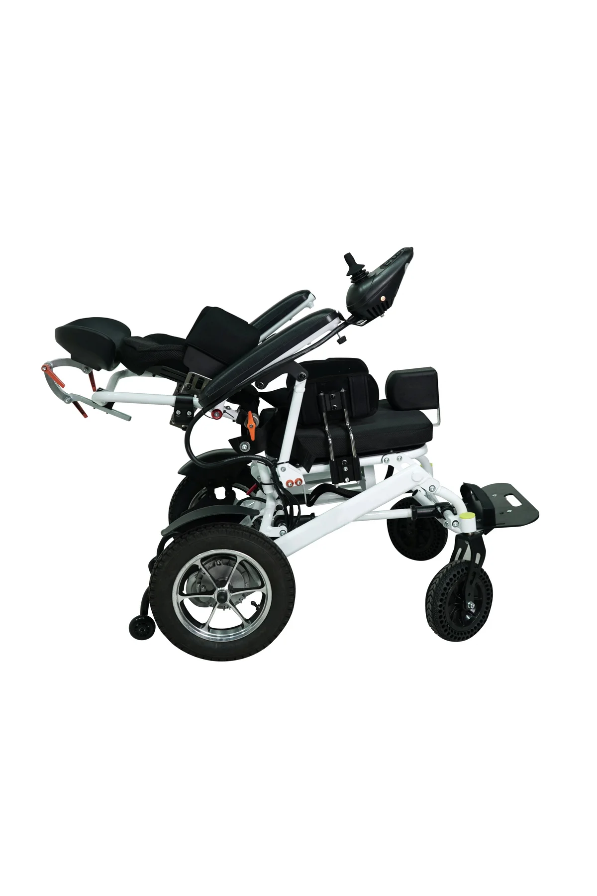 Scuba Çocuk Akülü Tekerlekli Sandalye | Hafif Yapılı Tilt Fonksiyonlu Kompakt Model S458 - Görsel 4