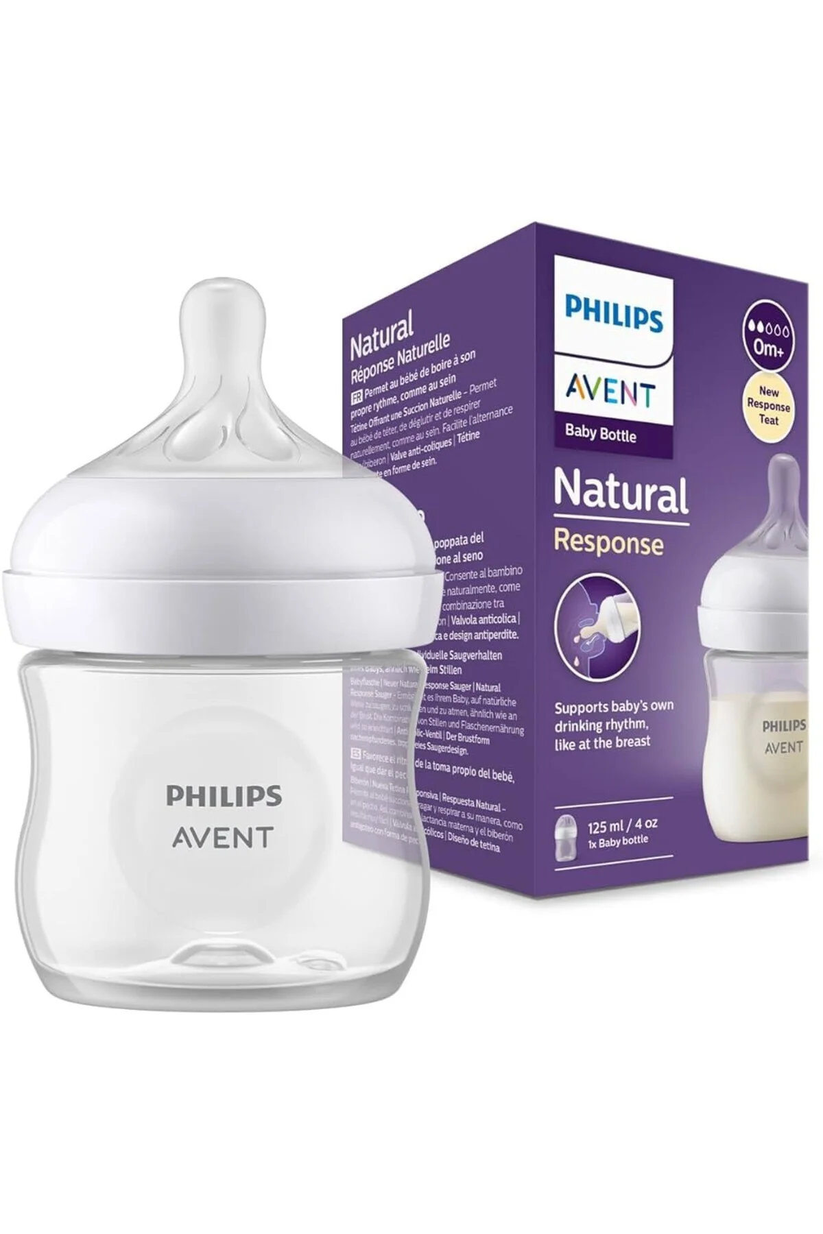 SCY900/01 Avent Biberon Doğal Tepkili Pp 0-3 Ay 125ml