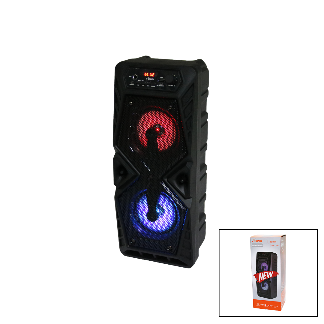 SD/USB/FM/AUX GİRİŞLİ ŞARJLI BLUETOOTH SPEAKER 2200W DU-SP109 40X