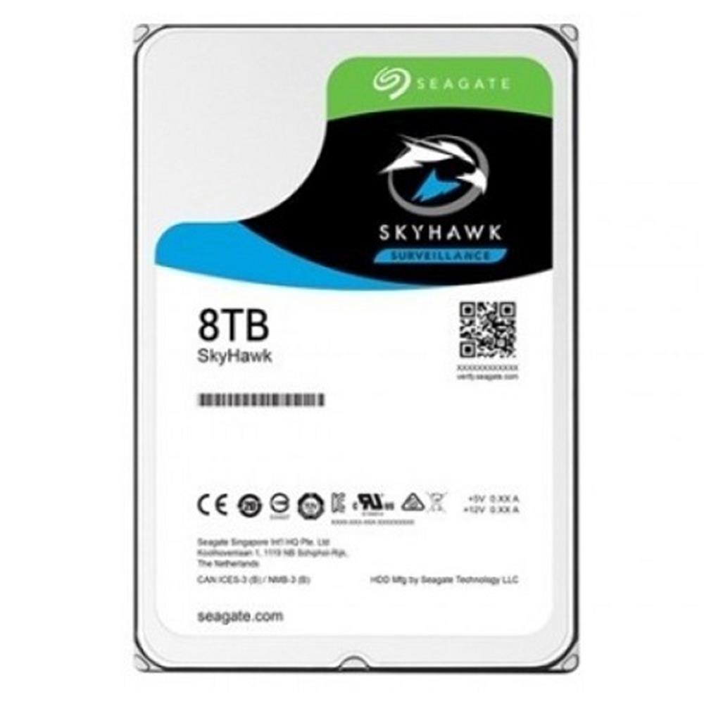 Seagate 8TB ST8000VX010 256 MB Önbellek 5400 RPM 3.5" 7-24 Güvenl